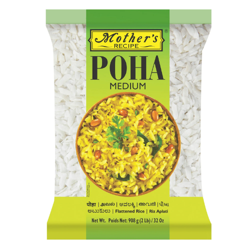 Mother's Recipe Poha / Powa / Flattened Rice - Medium (908g)