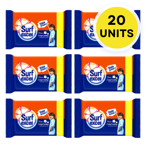 Surf Excel Soap (Bundle of 20 x 100g)