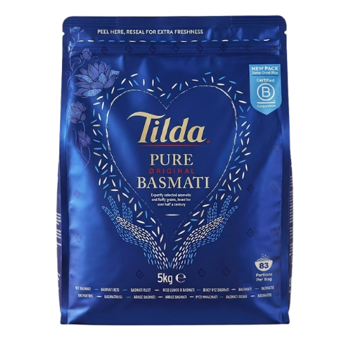 Tilda Pure Original Basmati Rice (5kg)