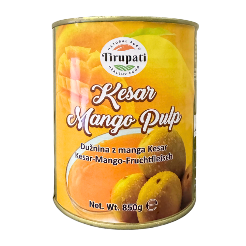 Tirupati Kesar Mango Pulp (850g)