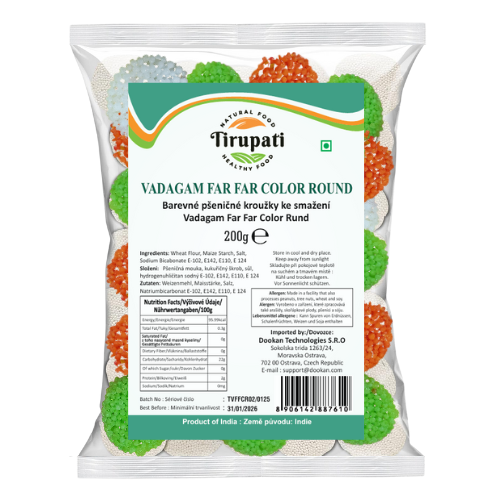 Tirupati Vadagam / Far Far Color Round (200g)
