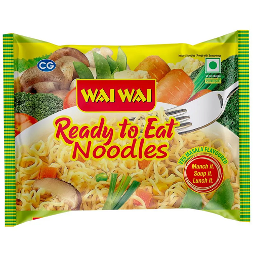 Wai Wai Noodles Veg Masala Flavour (65g)