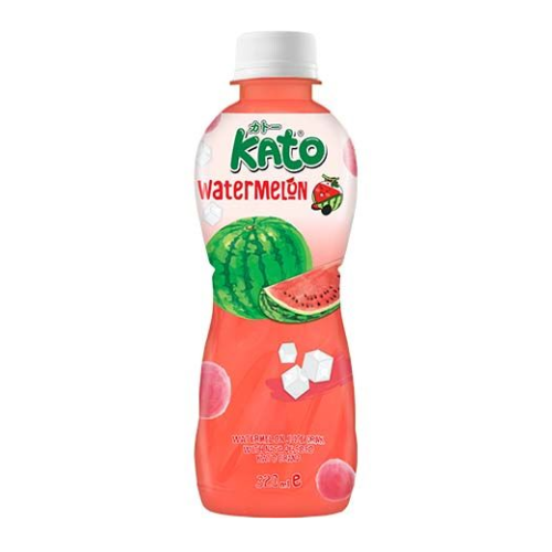 Kato Watermelon Juice Drink with Nata de Coco (320ml)