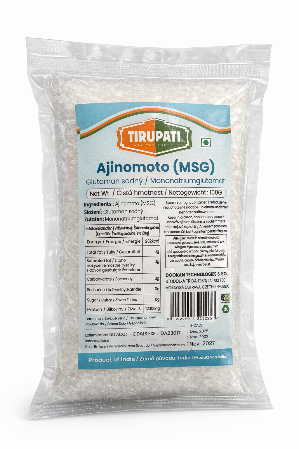 Tirupati Monosodium Glutamate / Ajinomoto (100g)