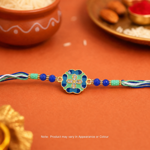 Meenakari Floral Rakhi (1pc)
