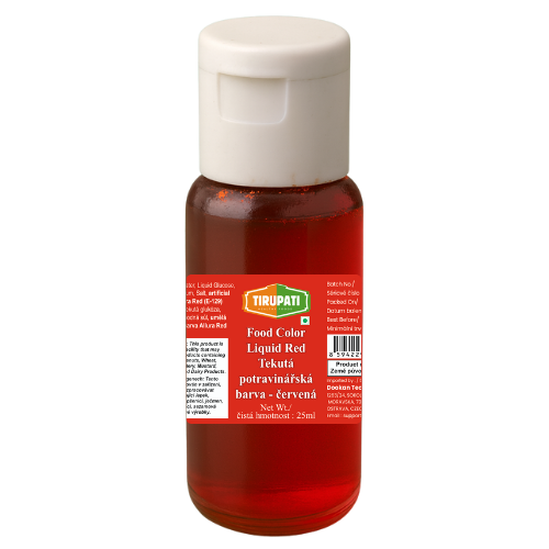 Tirupati Red Food Colour Liquid (25ml)