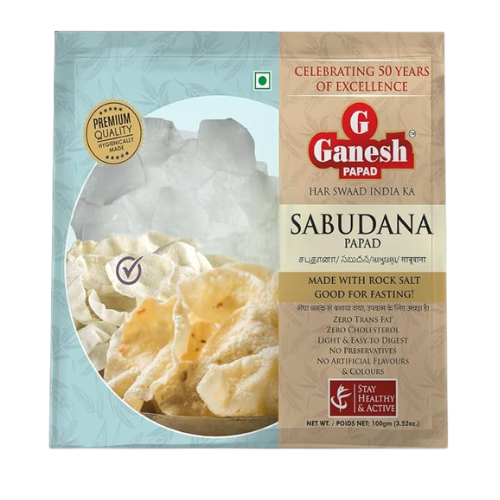 Ganesh Sago / Sabudana Papad(100g)