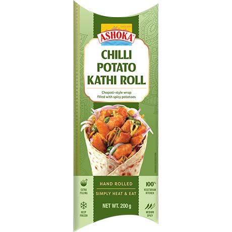 Ashoka Chilli Potato Kathi Roll (200g) - Frozen Item !!