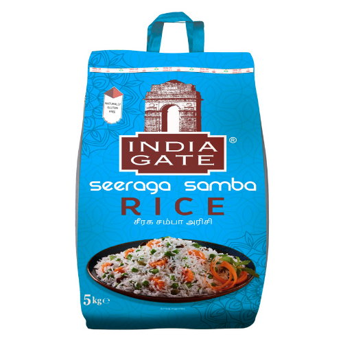 India Gate Seeraga Samba Rice (5kg)
