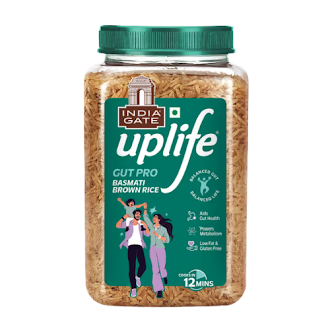 India Gate Up life Basmati Brown Rice -Jar (1kg)