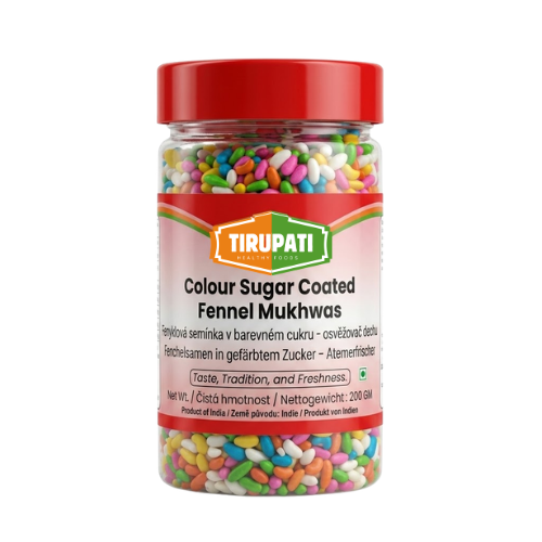 Tirupati Sugar Coated Fennel Mukhwas (200g)