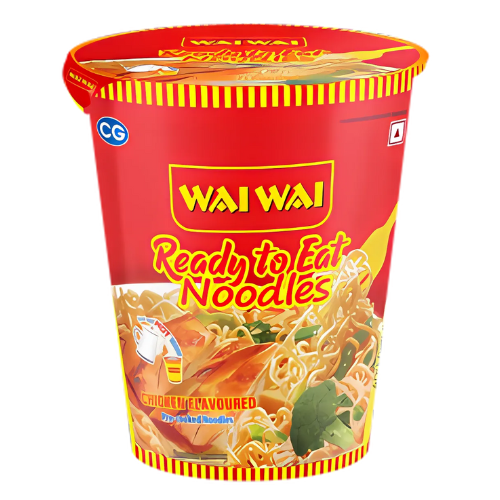 Wai Wai Instant Cup Noodles Chicken Flavour (70g) - Sale Item [BBD: 23 April 2025]